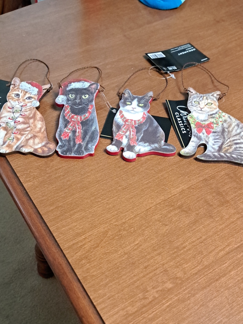 Christmas Cat Ornaments